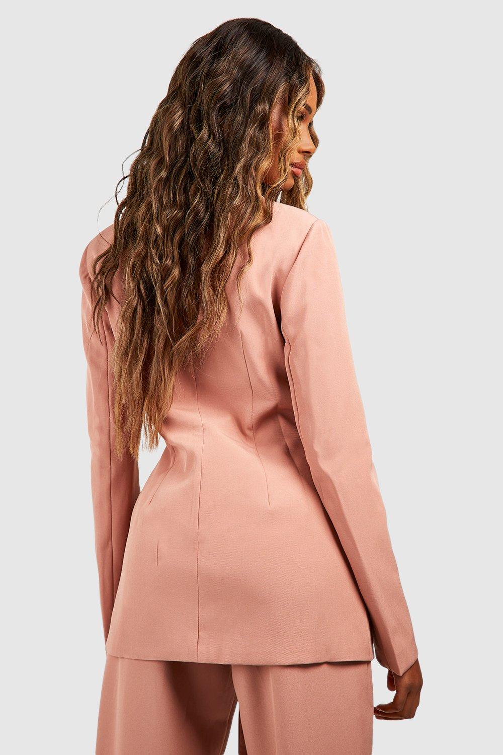 Dusty on sale rose blazer